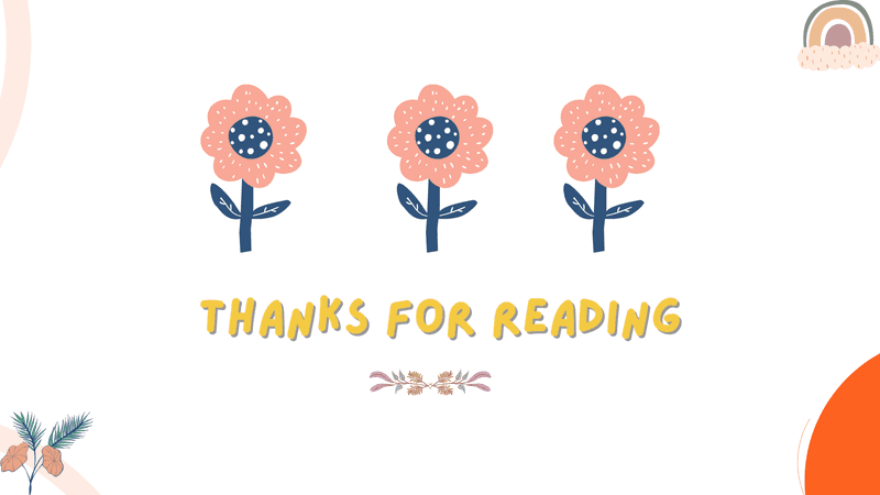 Thanks for readings