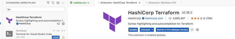 terraform plugin