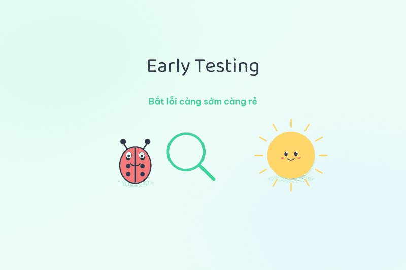 Early Testing: bắt lỗi trước cả khi nó kịp thành lỗi